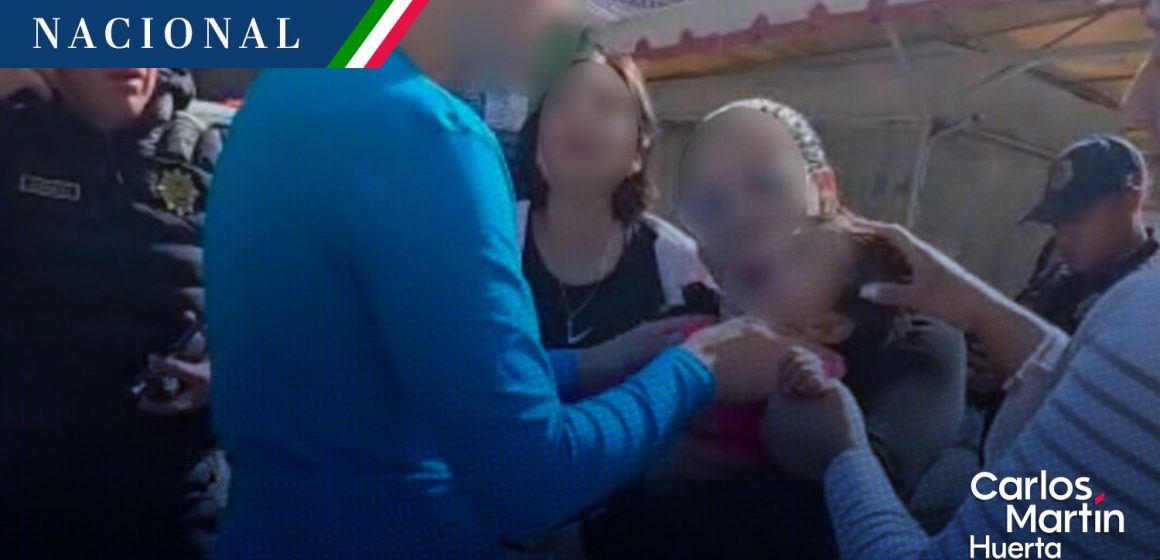 Elementos de la SSC CDMX auxilian a niña tras atragantarse en la alcaldía Cuauhtémoc