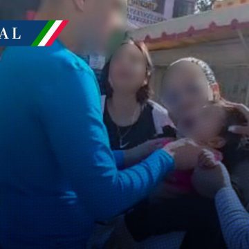 Elementos de la SSC CDMX auxilian a niña tras atragantarse en la alcaldía Cuauhtémoc