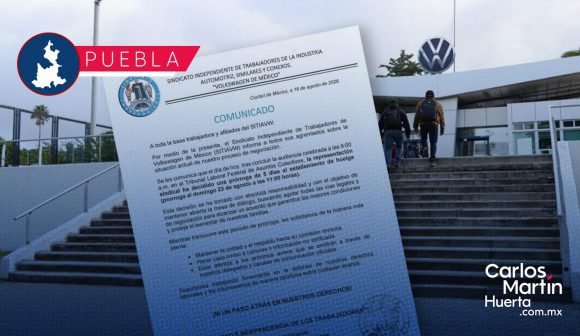 Huelga en Volkswagen Puebla en pausa: Sitiavw otorga prórroga de 5 días