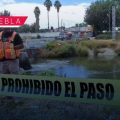 Rescatan con vida a hombre tras caer al canal de Valsequillo en Tecamachalco