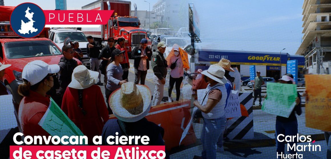 ¡OTRA VEZ! Anuncian mega cierre de la caseta de Atlixco en la Vía Atlixcáyotl