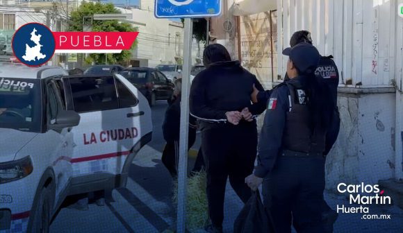 Detienen a 6 carteristas en inmediaciones de la Facultad de Medicina de la BUAP