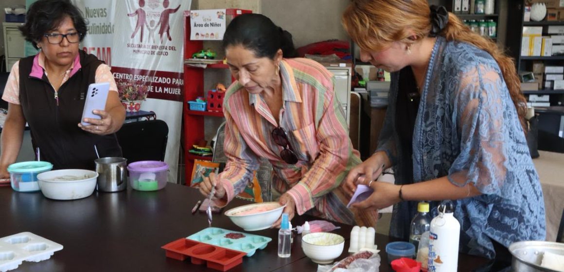 Conoce las actividades del Centro para la Atención de la Mujer en Atlixco y emprende