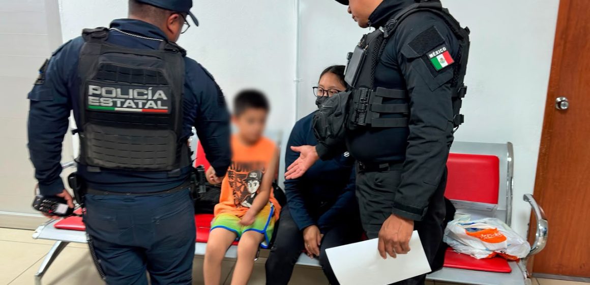 Búsqueda interinstitucional permite localizar a menor reportado como desapareció en Cuautlancingo