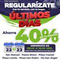 “Regularízate” con ahorro del 40% en su adeudo de agua y 100% en recargos