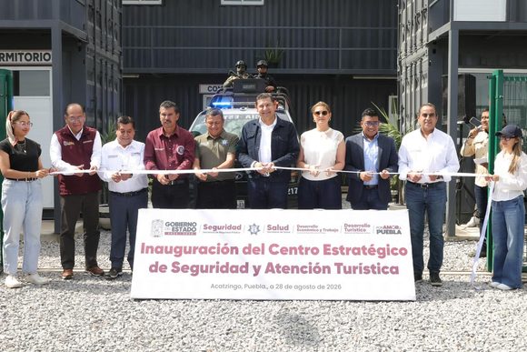 Refuerzan Seguridad y Justicia en Acatzingo: Inauguran CESAT y Nuevo Distrito Judicial