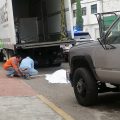 Muere trabajador tras caerle una tarima de azulejos en la colonia Benito Juárez