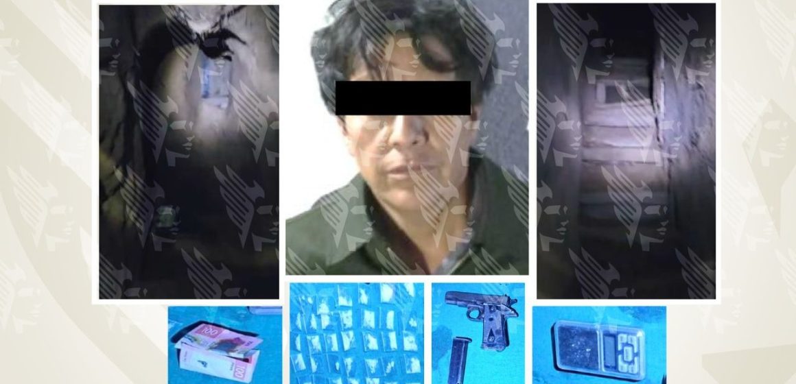 Hallan túnel usado como presunta vía de escape durante operativo contra drogas en Puebla