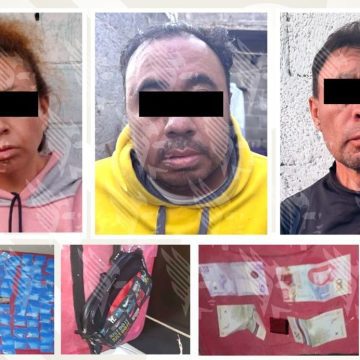 Golpe al narcomenudeo en San Salvador El Verde: caen tres y aseguran más de 100 dosis de cristal