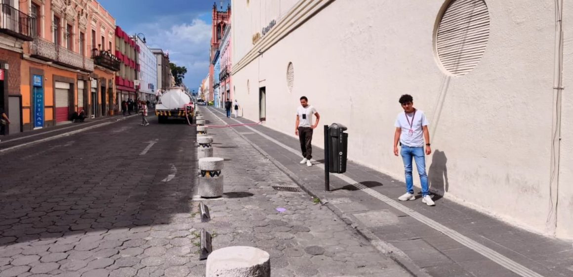 Puebla refuerza acciones para recuperar espacios públicos del Centro Histórico