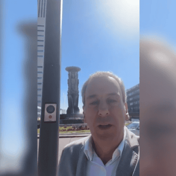 Inicia instalación de postes inteligentes para reforzar seguridad en Puebla