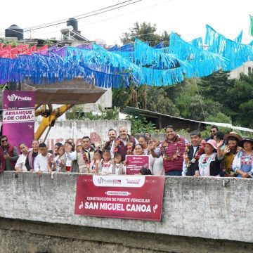 Arranca Gobierno de Pepe Chedraui construcción del Puente Vehicular de San Miguel Canoa