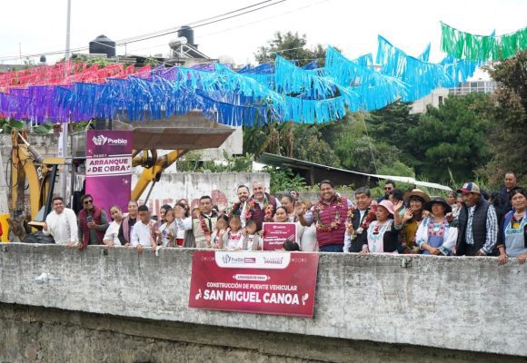 san miguel canoa Arranca Gobierno de Pepe Chedraui construcción del Puente Vehicular de San Miguel Canoa