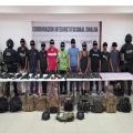 Caen 10 presuntos integrantes del Cártel de Sinaloa; aseguran armas y casi 2 mil cartuchos