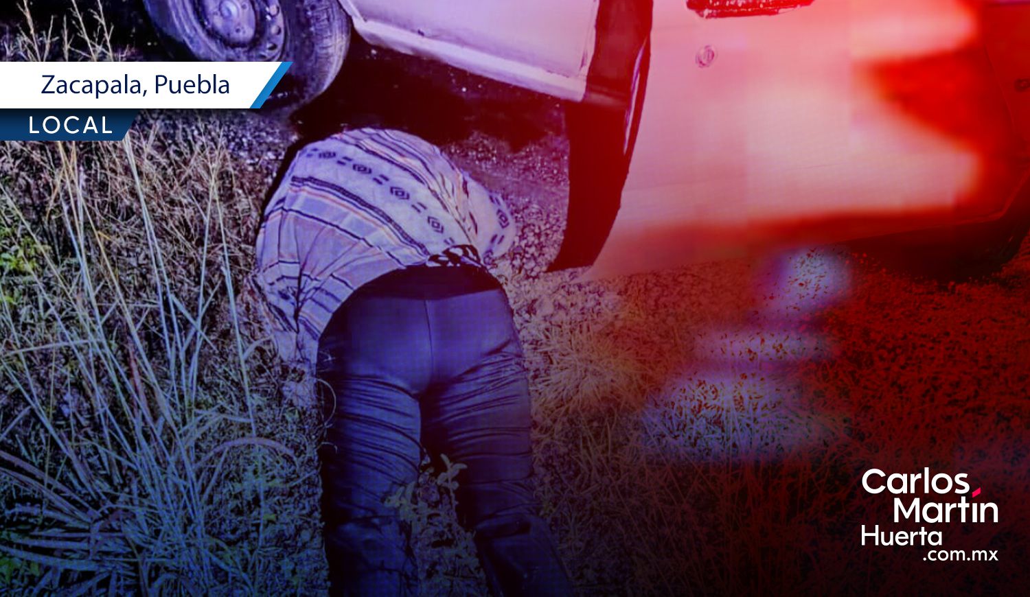 Asesinan a pareja de adultos mayores Zacapala Matan a pareja de adultos mayores en Zacapala