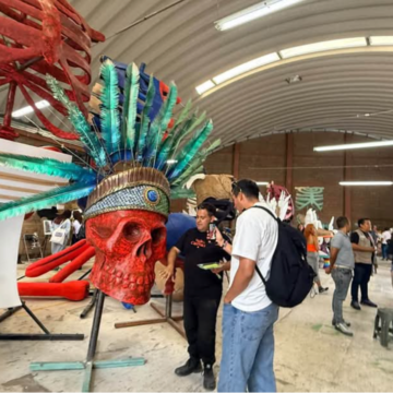 Atlixco muestra la riqueza cultural con el Valle de Catrinas