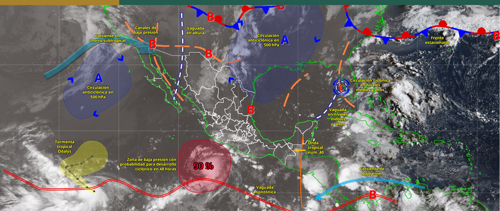 Puebla bajo pronóstico de lluvias muy fuertes este domingo; ¿qué zonas serán afectadas? 1 CLIMA 1