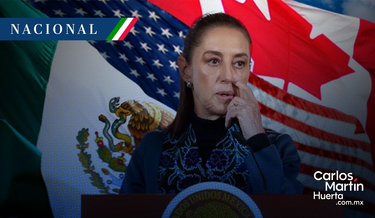 Claudia Sheinbaum T-MEC Sheinbaum descarta que se llegue a un acuerdo en el T-MEC antes de las elecciones en EE. UU.