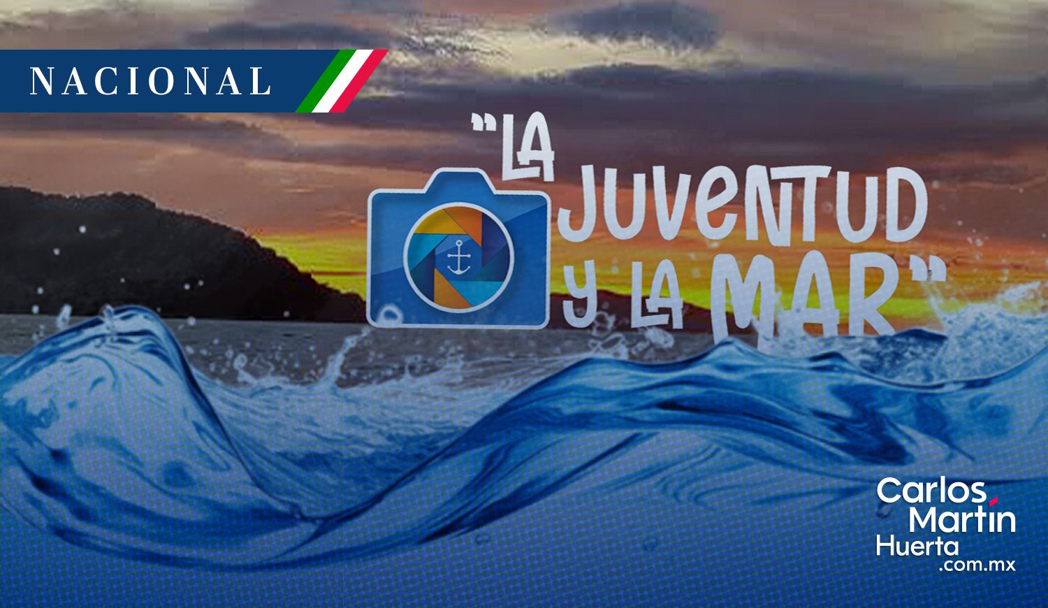 Convocan a participar en el Concurso Nacional de Fotografía "La Juventud y la Mar" 2026