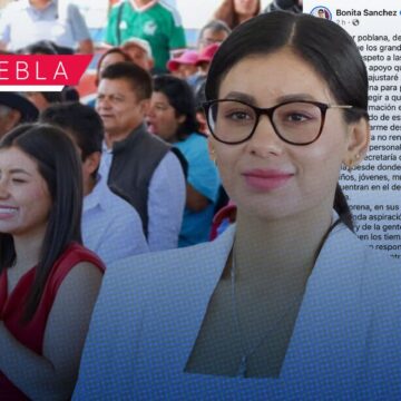 Gaby “La Bonita” Sánchez alza la mano para la alcaldía de Puebla: “Estoy lista”, afirma