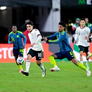Gilberto Mora rescata el empate para México ante Colombia en el debut de Rafa Márquez