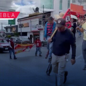 Caos vial por manifestación de la 28 de Octubre