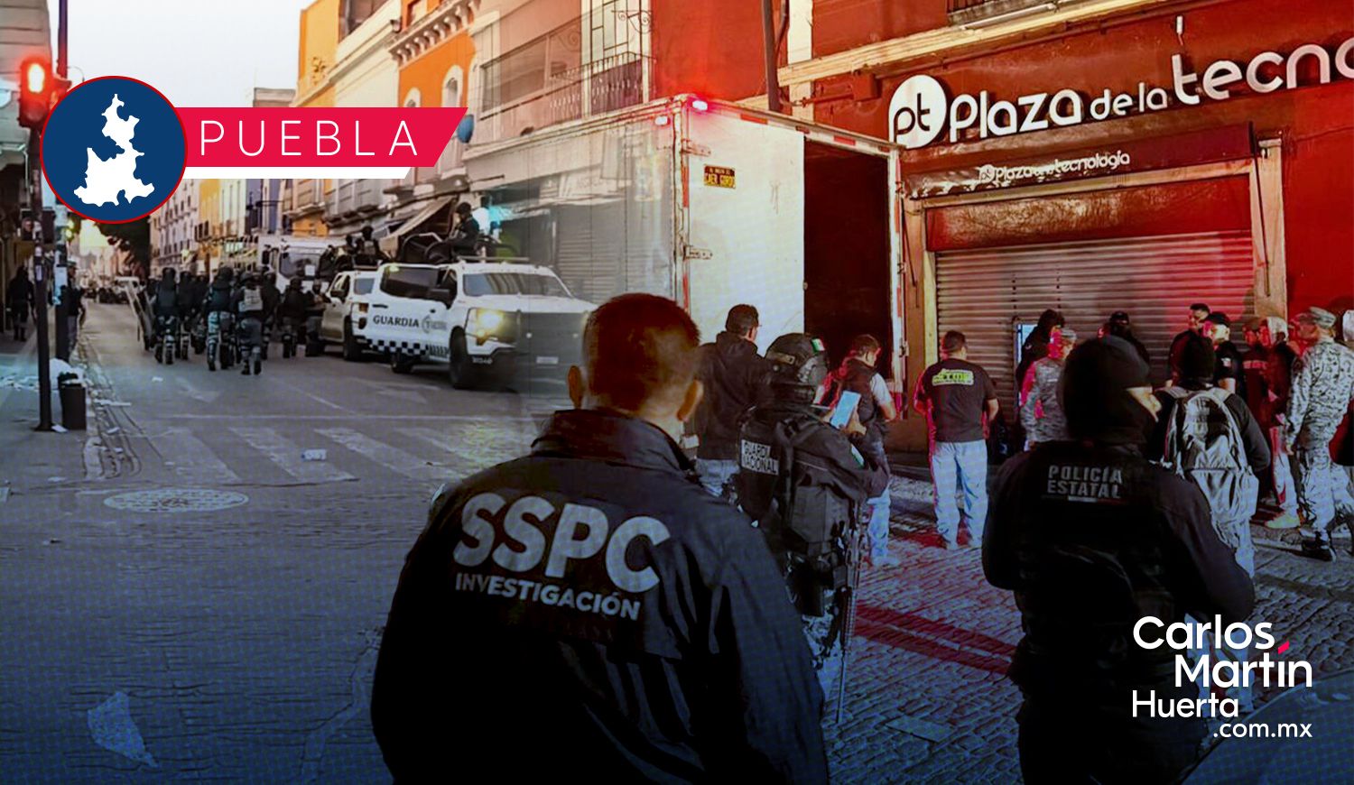 Operativo Plaza de la Tecnología Aseguran 14 locales en la Plaza de la Tecnología tras operativo