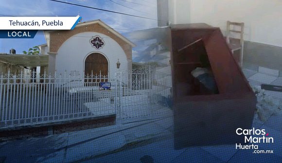 Roban la Iglesia de la Divina Providencia en Tehuacán