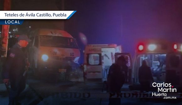 Combi atropella a cinco policías y a un civil durante operativo en Teteles