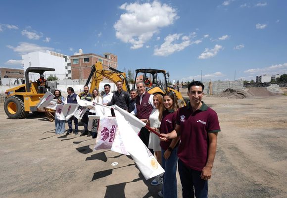 Arranca en Puebla la construcción del Centro Comunitario “México Imparable” para beneficiar a más de 481 mil habitantes