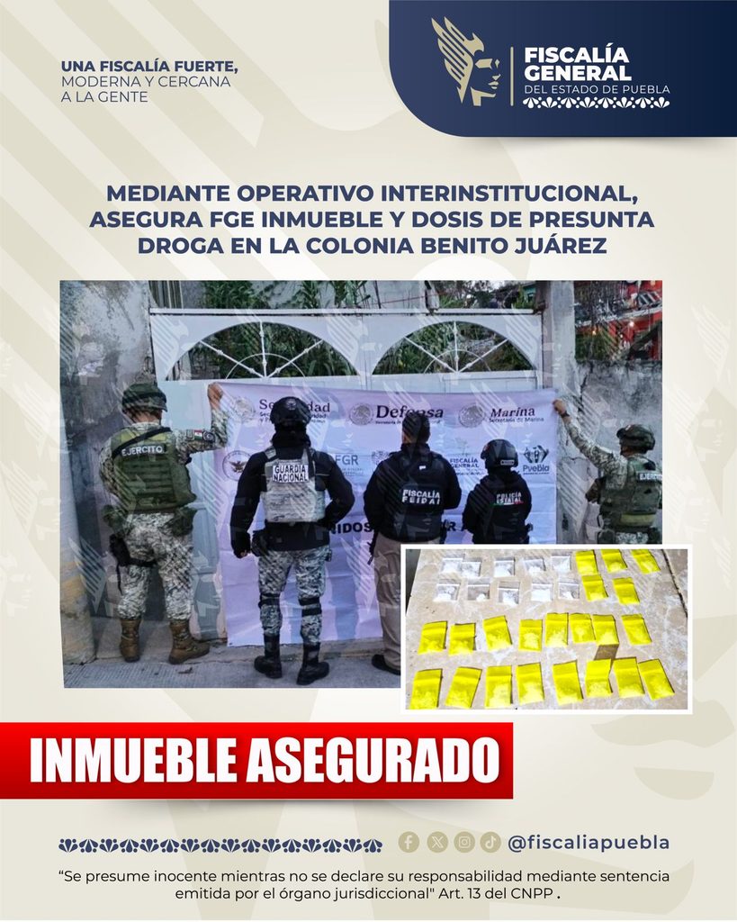 Aseguran inmueble y 31 dosis de presunta droga durante cateo en colonia Benito Juárez 1 WhatsApp Image 2026 09 09 at 8.53.20 PM