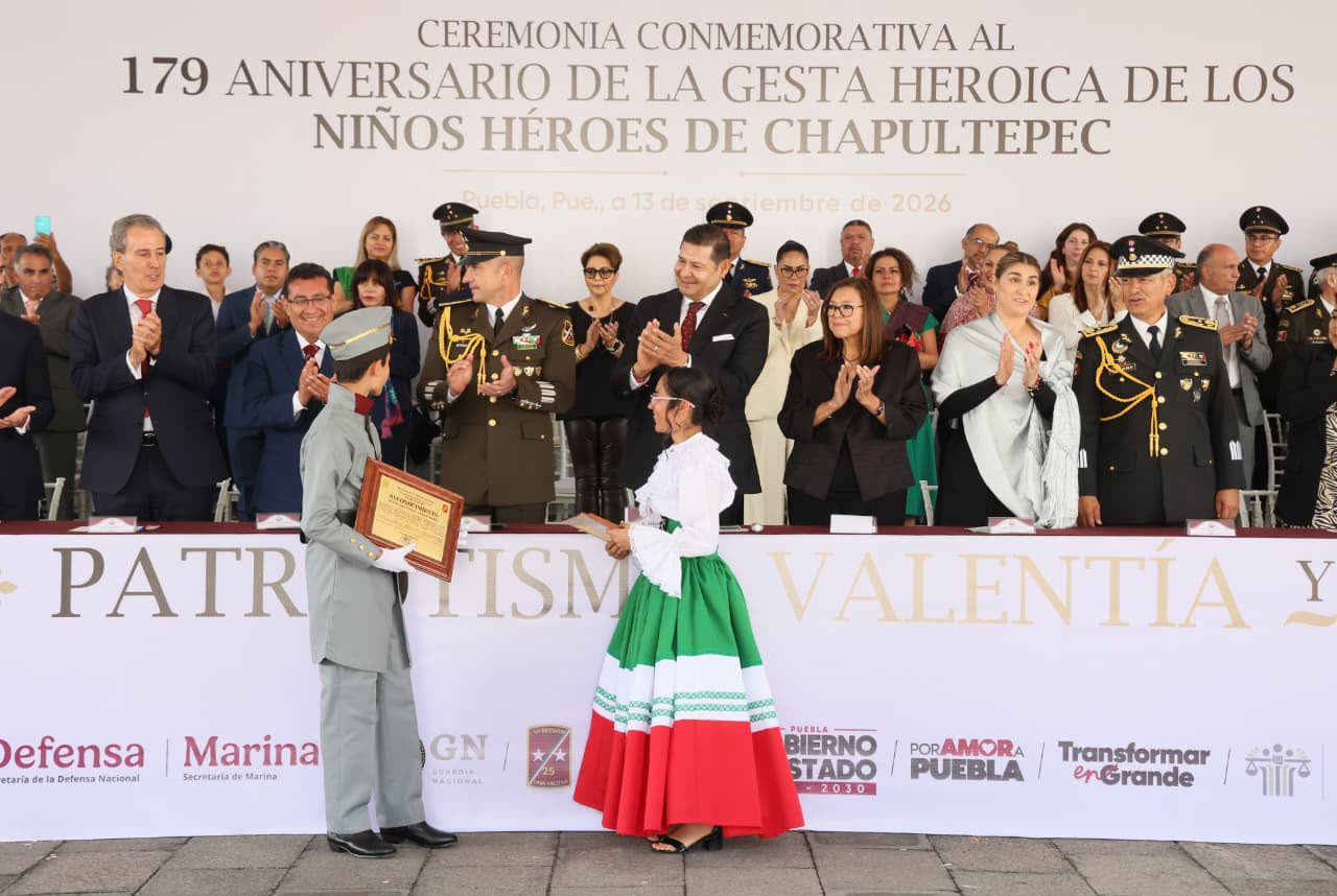 WhatsApp Image 2026-09-13 at 12.40.34 PM Conmemora Armenta el 179 Aniversario de la Gesta Heroica de los Niños Héroes en Puebla