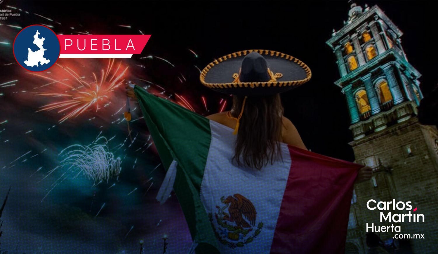 Prevén derrama económica de 900 millones de pesos en Puebla por las Fiestas Patrias 2026