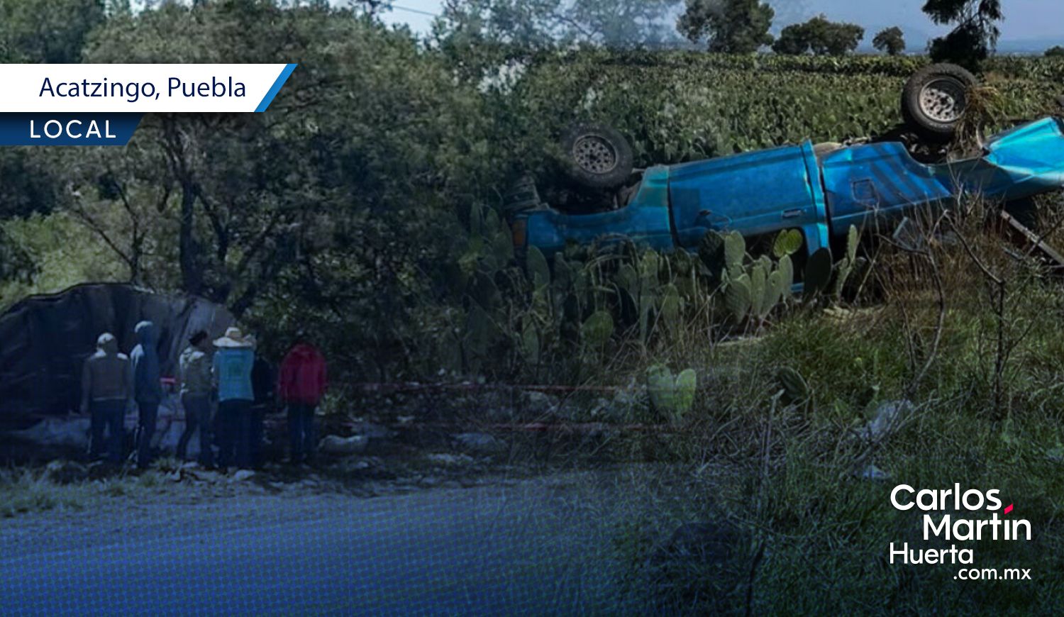 WhatsApp Image 2026-09-24 at 12.42.45 PM Tráiler y camioneta protagonizan fuerte accidente en la carretera Acatzingo-El Seco; hay 3 heridos