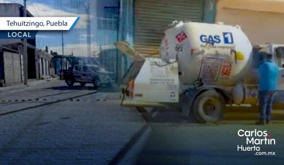 Fuga de gas moviliza a cuerpos de emergencia y evacua a familias en Tehuitzingo