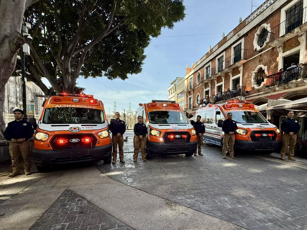 Puebla suma tres ambulancias y refuerza su red de Protección Civil 1 ambulancias ayuntamiento