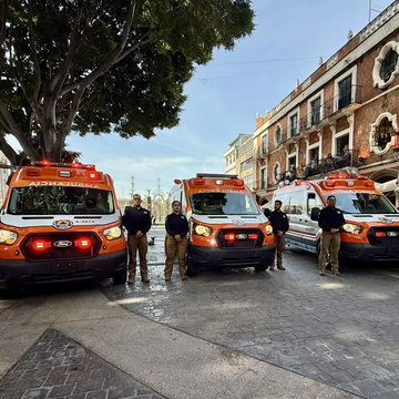 ambulancias -ayuntamiento Puebla suma tres ambulancias y refuerza su red de Protección Civil