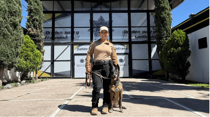 ¡Hasta siempre, heroína! Bruma se retira del Escuadrón K-9 tras 9 años de proteger a Durango 1 bruma 1