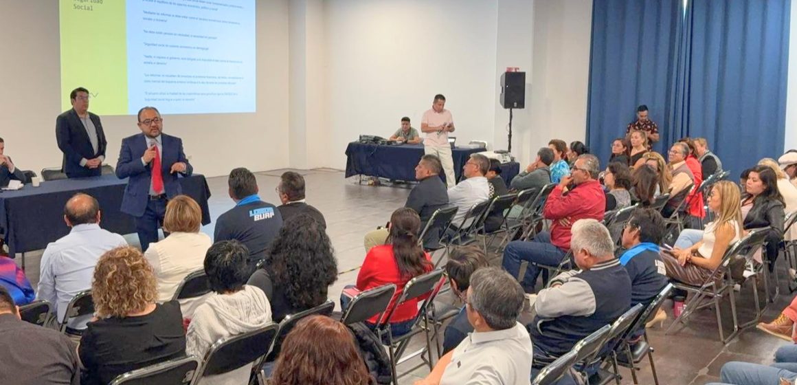 ASPABUAP realiza jornadas informativas rumbo a la consulta de la Reforma de Pensiones