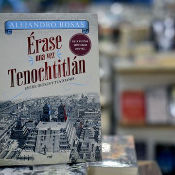 A_Erase una vez Tenochtitlan Alejandro Rosas presenta “Érase una vez Tenochtitlán” en la Librería BUAP del CCU