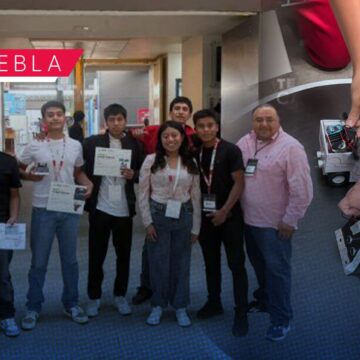 Alumnos del COBAEP conquistan la competencia de robótica en Tech Puebla Capital 2026