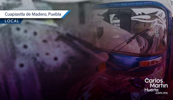 Asesinan a mototaxista frente a su hijo en Cuapiaxtla de Madero