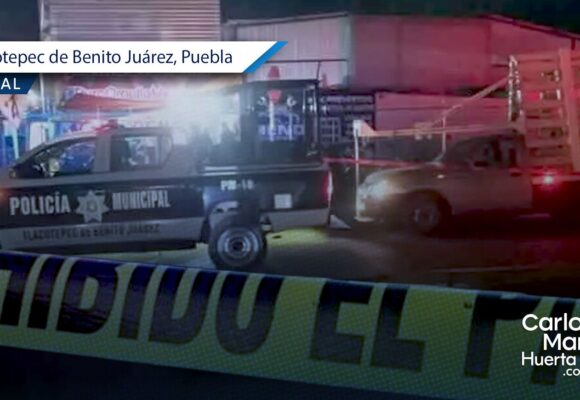 Asesinan a trabajador durante intento de asalto en Tlacotepec