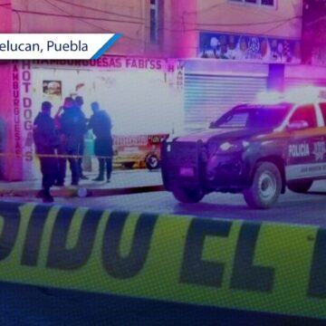 Un muerto y un herido deja ataque en negocio de hamburguesas en Texmelucan 