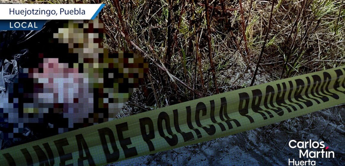 Hallan cadáver de un recién nacido en terreno baldío de Huejotzingo