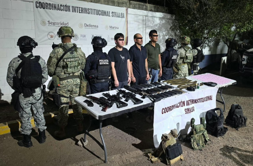 Detienen en Culiacán a “El Coco Ranas”, presunto jefe criminal ligado a “Los Chapitos”