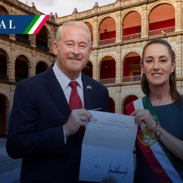 Sheinbaum confirma visita del embajador Ronald Johnson a Palacio Nacional en medio de tensiones