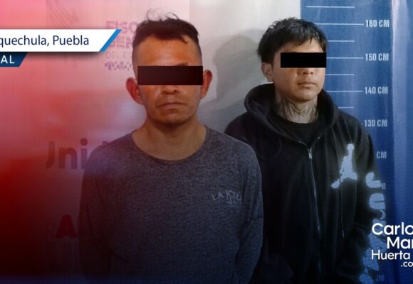 Detenidos Huaquechula - Huauchinango Detienen a dos hombres con armas de fuego en Huaquechula y Huauchinango