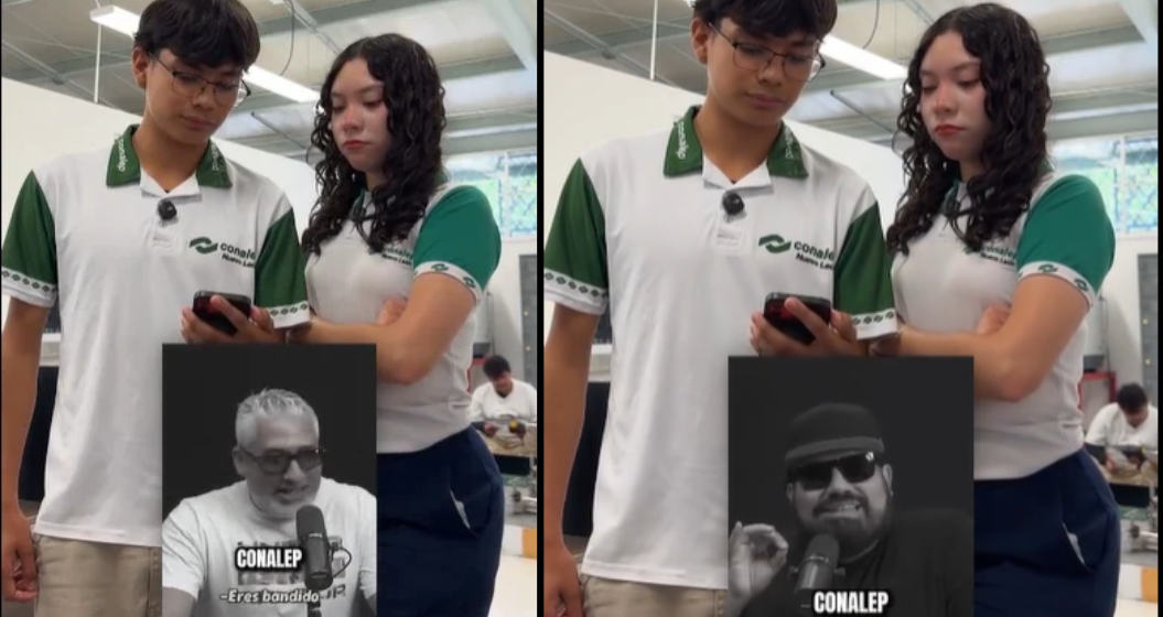 “Somos bandidos, pero de jale”: Estudiantes del Conalep responden a burlas de influencers