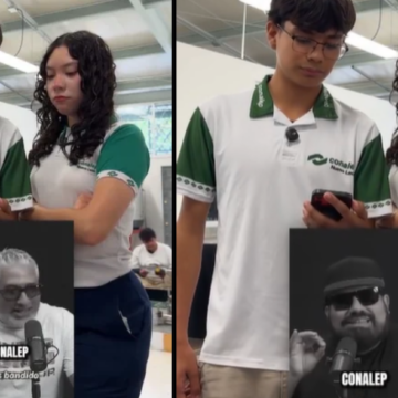 “Somos bandidos, pero de jale”: Estudiantes del Conalep responden a burlas de influencers